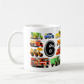 Mug 6ème anniversaire de grands camions (Gauche)