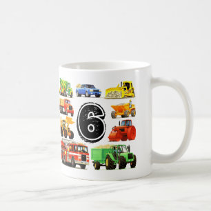 Mug 6ème anniversaire de grands camions
