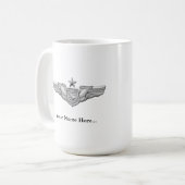 Mug 705 TRS, ailes d'ABM de Sr, texte fait sur (Devant gauche)