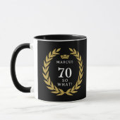 Mug 70 Alors, quel drôle Laurel Wreath Crown 70e anniv (Gauche)