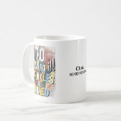 Mug 70 En Frappe ! Écrasement, Seveneth Anniversaire (Devant gauche)