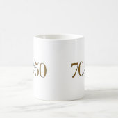 Mug 70 est les nouveaux 50 (Centre)