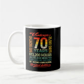 Mug 70e anniversaire de Vintage (Gauche)