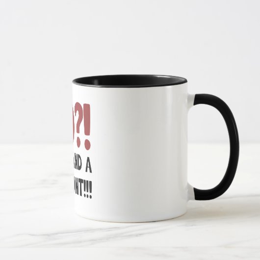 Mug 70e anniversaire Gag cadeau (Droite)