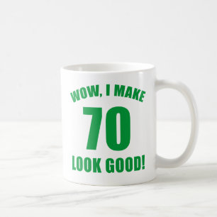 Mug 70e anniversaire Gag cadeau (g)