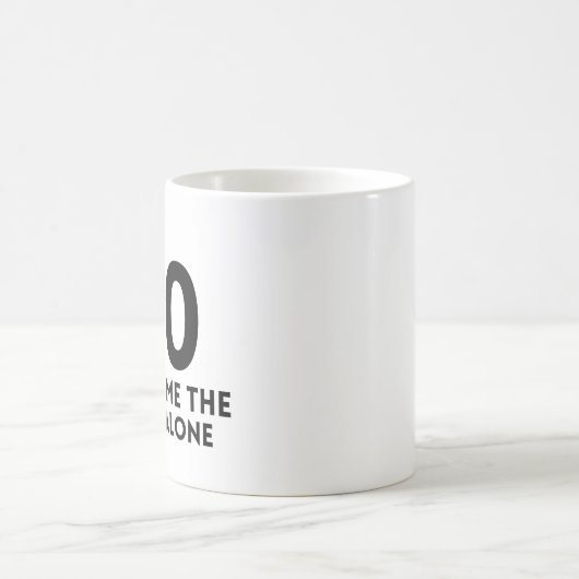 Mug 70e anniversaire Mignonne fête de 70 ans (Centre)