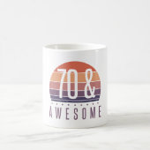 Mug 70e anniversaire Retro Sunset (Centre)