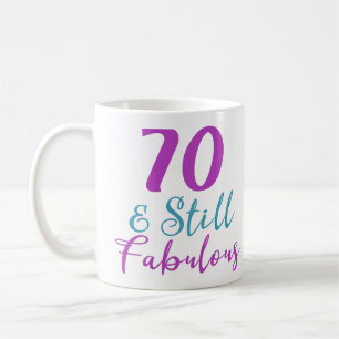 Mug 70e anniversaire Toujours fabuleux