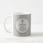 Mug 70ème anniversaire d'ordination Platine - N'IMPORT (Gauche)