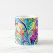 Mug 70s 60s Psychedelic Hippy Retro Hip (Centre)
