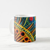 Mug 70s 60s Psychedelic Hippy Retro Hip (Devant gauche)