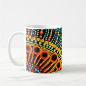 Mug 70s 60s Psychedelic Hippy Retro Hip (Gauche)