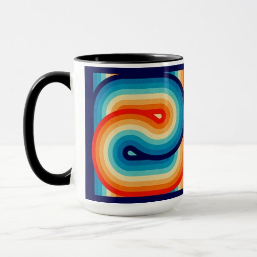 Mug 70s Double Wave (Gauche)