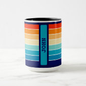 Mug 70s Rainbow Stripes (Centre)