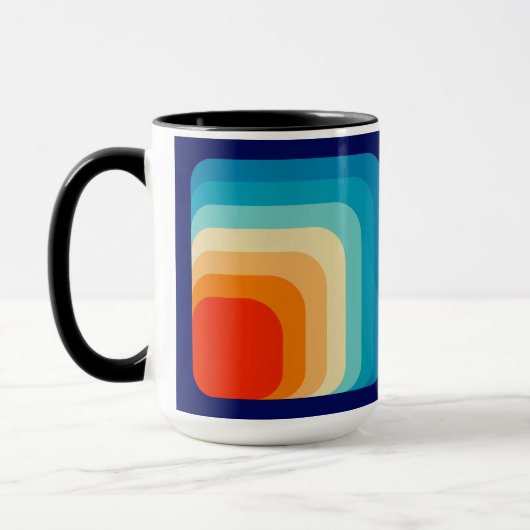Mug 70s Square Rainbow (Gauche)