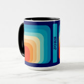 Mug 70s Square Rainbow (Devant gauche)