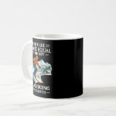Mug 70th Birthday Skier Man 70 Years Old Skiing Lover (Devant gauche)
