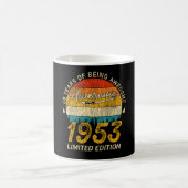 Mug 72 ans 1953 Retro Awesome 72e anniversaire Cadeau (Centre)