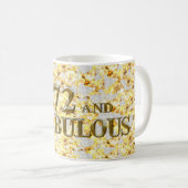 Mug 72e anniversaire (Devant droit)