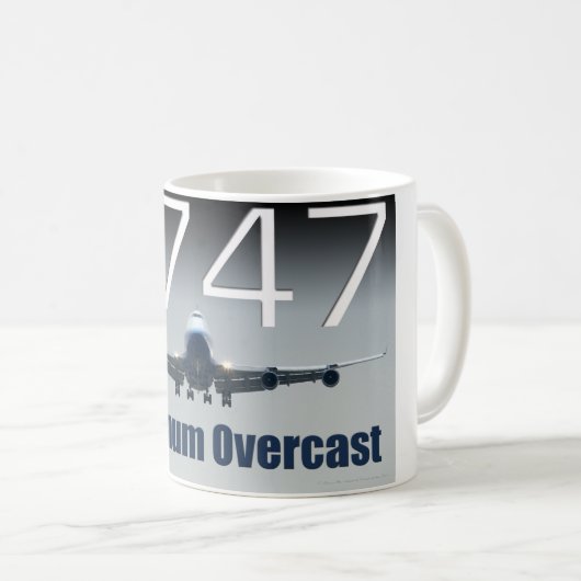 MUG 747 SURCAST D'ALUMINIUM (Devant droit)