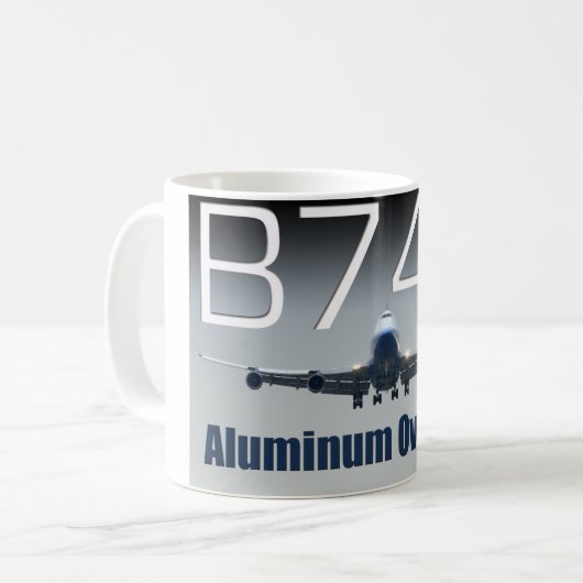 MUG 747 SURCAST D'ALUMINIUM (Devant gauche)
