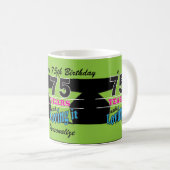 Mug 75 ans et l'aimer (Devant droit)