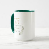 Mug 75 choses que nous aimons chez maman (Devant gauche)