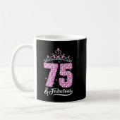 Mug 75 et fabuleux 75e anniversaire Diamond Crown Gift (Gauche)