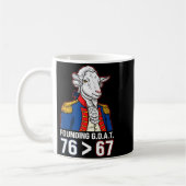 Mug 76 Plus Grand Que 67 George Washington Histoire Am (Gauche)