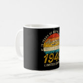 Mug 79 Ans 1946 Retro Awesome 79e anniversaire Cadeau (Devant gauche)