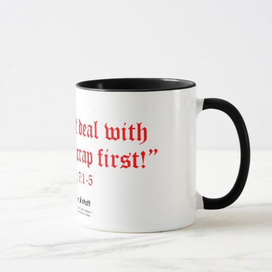 Mug 7:1 de Matt - 3 (Droite)