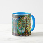Mug 7 Chakra Fleurissant Arbre De Vie (Devant droit)
