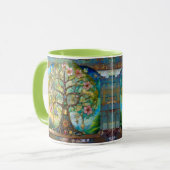Mug 7 Chakra Fleurissant Arbre De Vie (Devant gauche)