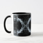 Mug 7 Deadly Sins and 7 Contrary Virtues Abstract Art (Gauche)