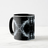 Mug 7 Deadly Sins and 7 Contrary Virtues Abstract Art (Devant gauche)