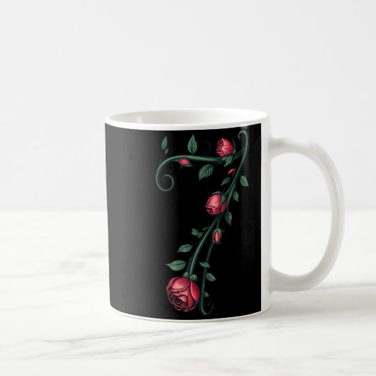 Mug 7 Floral 67 Rose Valentines Day Funny Love Matchin (Droite)