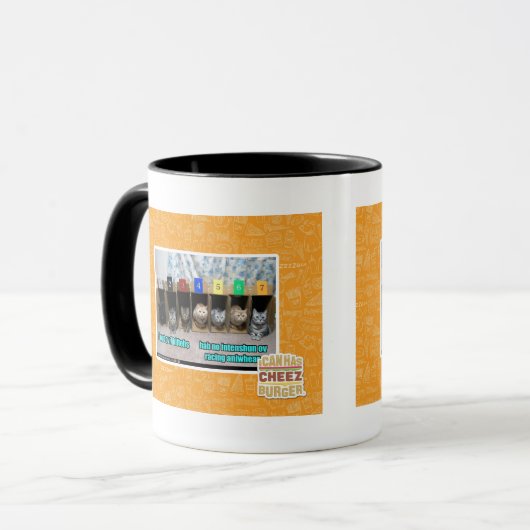 Mug 7 kittehs d'OV 7 (Devant gauche)