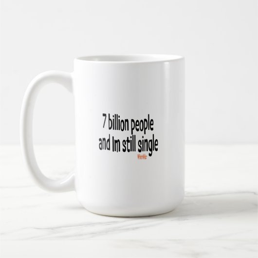 Mug 7 milliards de personnes (Gauche)