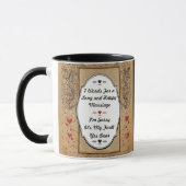 Mug 7 Mots Pour Un Mariage Long Et Heureux (Gauche)