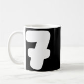 Mug 7 Numéro Six Sept 67 Génération Alpha Argot T Drôl (Gauche)