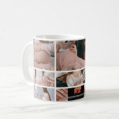 Mug 7 Photo Christmas Cookies for 2 Pregnancy (Devant gauche)