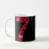 Mug 7 Romantic 67 Heart Pattern Valentine Love Trend 6 (Gauche)