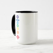 Mug 7 Sept Chakras Énergie (Devant gauche)