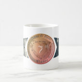 Mug 7e/22 Mariage Anniversaire Cuivre 2 étoiles Photos (Centre)