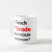 Mug 7e année (Devant gauche)