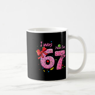 Mug 7e anniversaire j'avais 6 ans maintenant j'ai 7 an