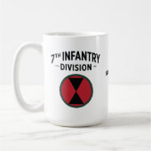 Mug 7e division d'infanterie Badge (Gauche)