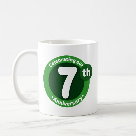 Mug 7ème Anniversaire (Gauche)