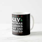 Mug 7Les pulls de Noël moches sont chauds et surévalué (Devant droit)