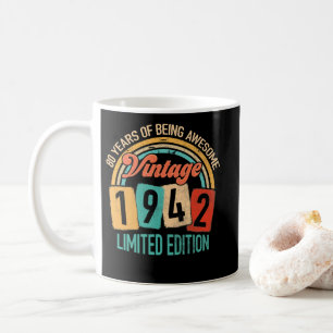 Mug 80 Ans D'Être génial En 1942 80e Anniversaire